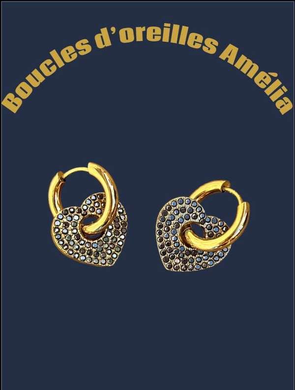 Boucles d'oreilles "Amélia"