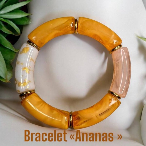 Bracelets tubes "collection Tutti-Frutti"