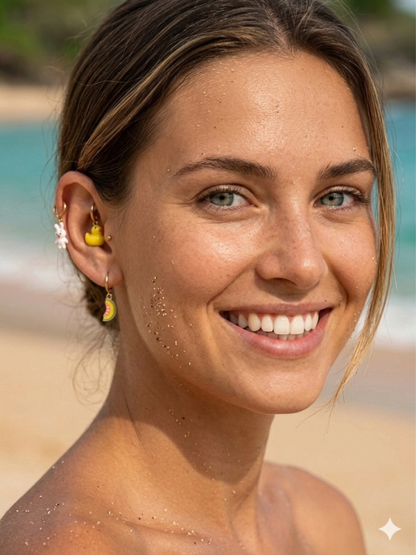 Mono boucle d'oreille collection "Summer Pop"