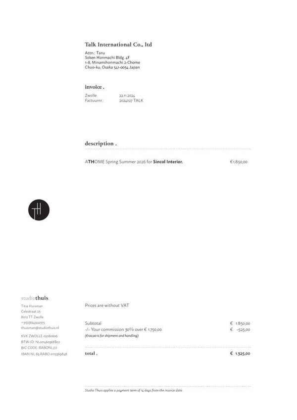 SALES Talk Int. THSS26 Sincol Interior