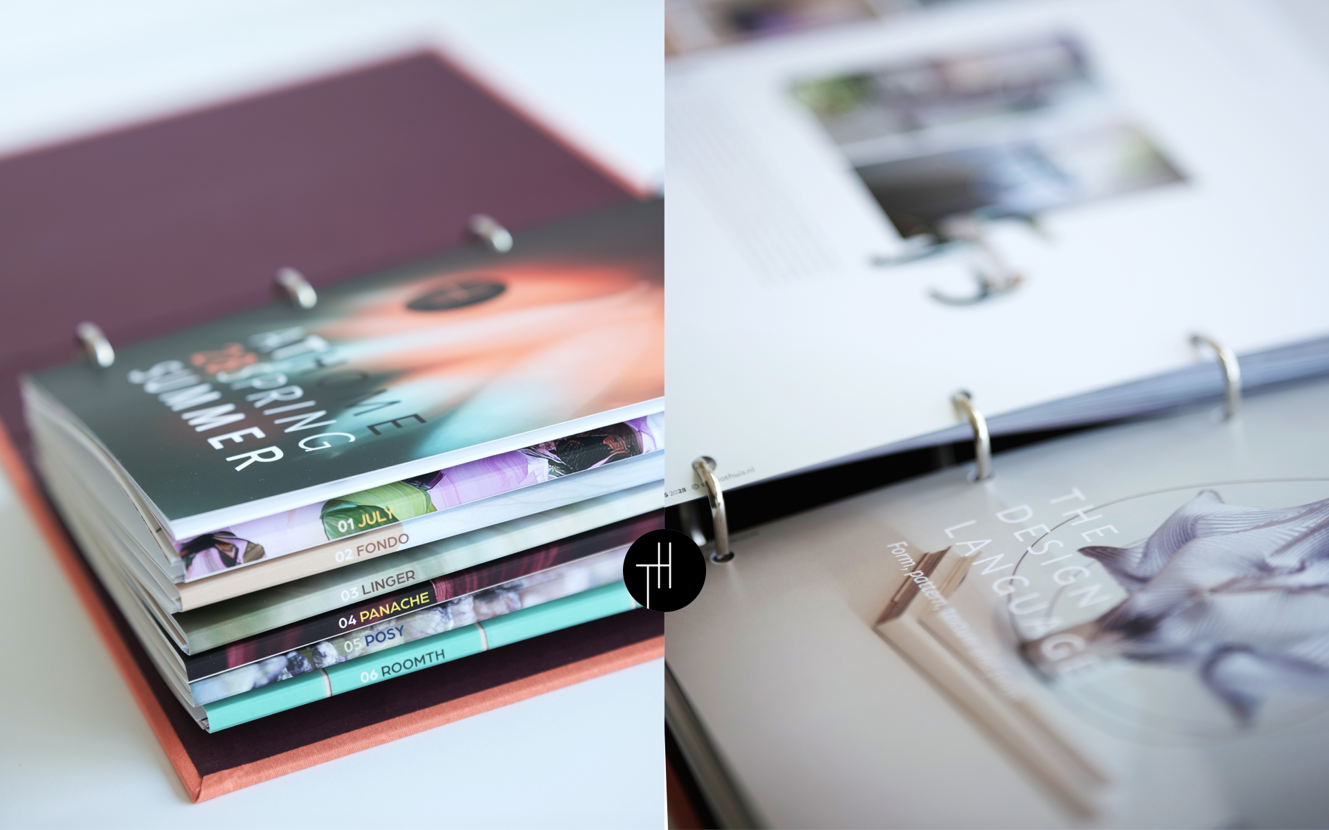 ATHOME Spring Summer 2028 Trend Book by Titia Huisman, presenting colour, material and design directions for interior and home decor collections.