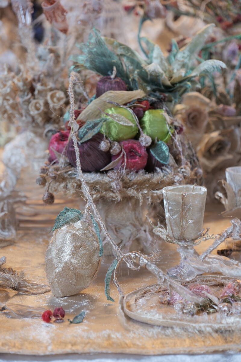 Full Metal Banquet by Eric Charles Donatien for LcD Textile Edition in Palazzo Litta