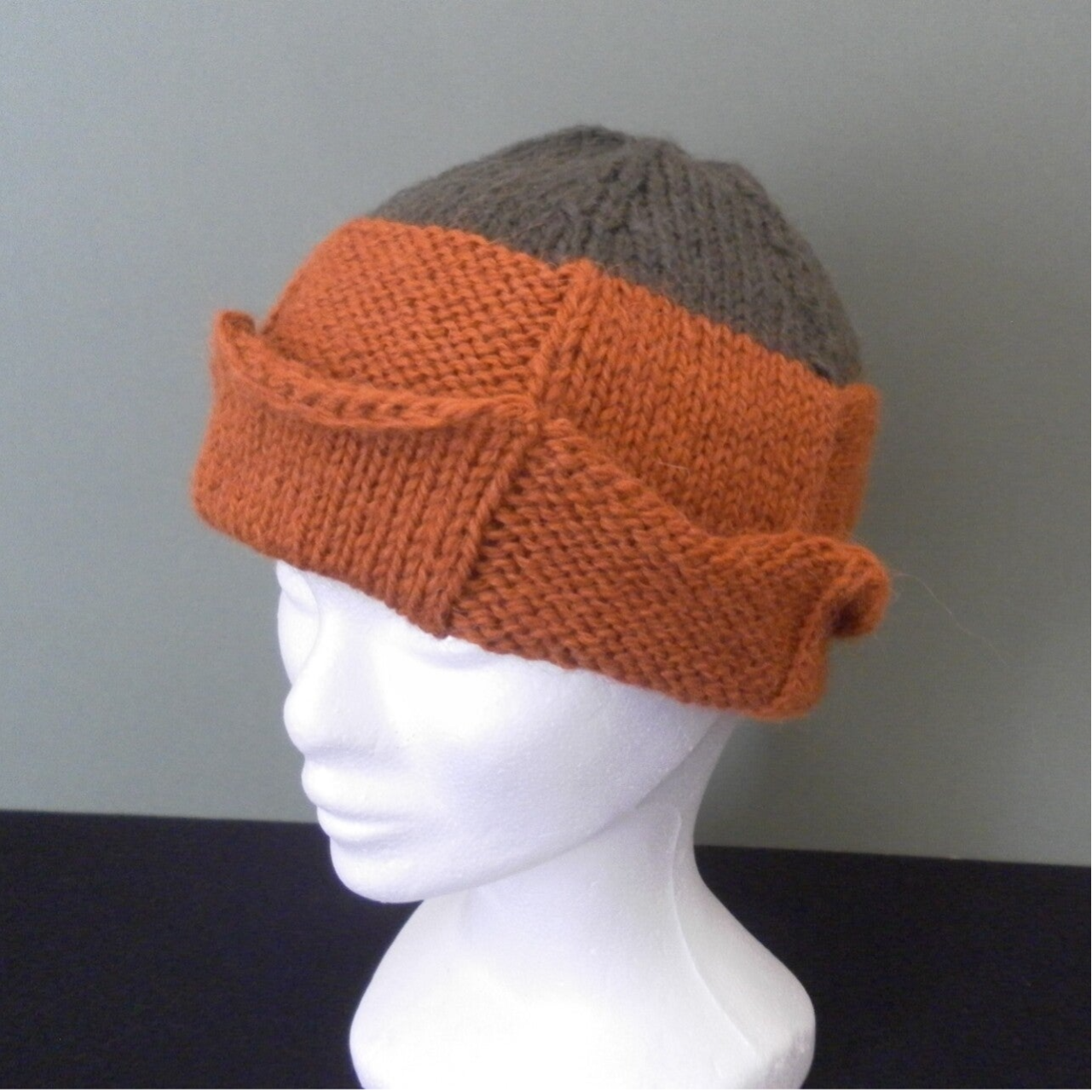 Modèle bonnet citrouille bébé, enfant à adulte