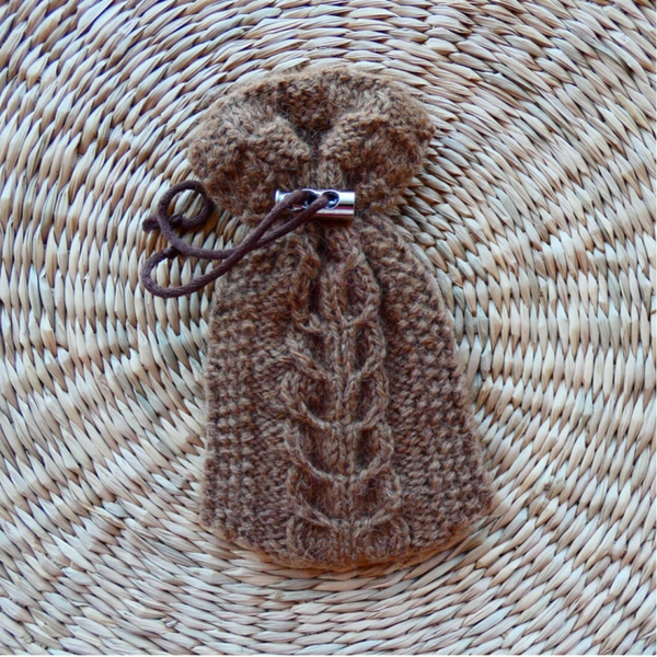 Housse en laine de chameau pour appareil photo