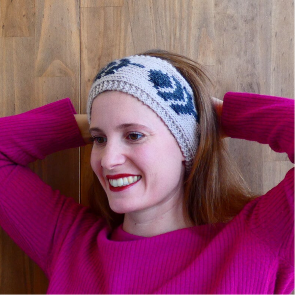 Patron bandeau pour cheveux feuilles d'automne