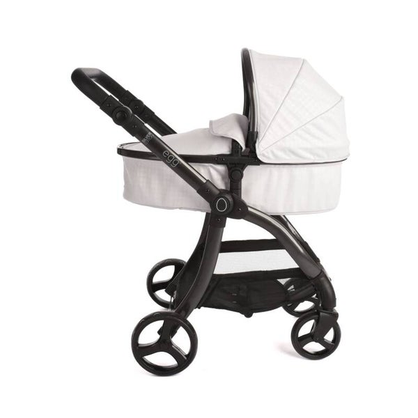 Egg Dolls Pram - Houndstooth Silver