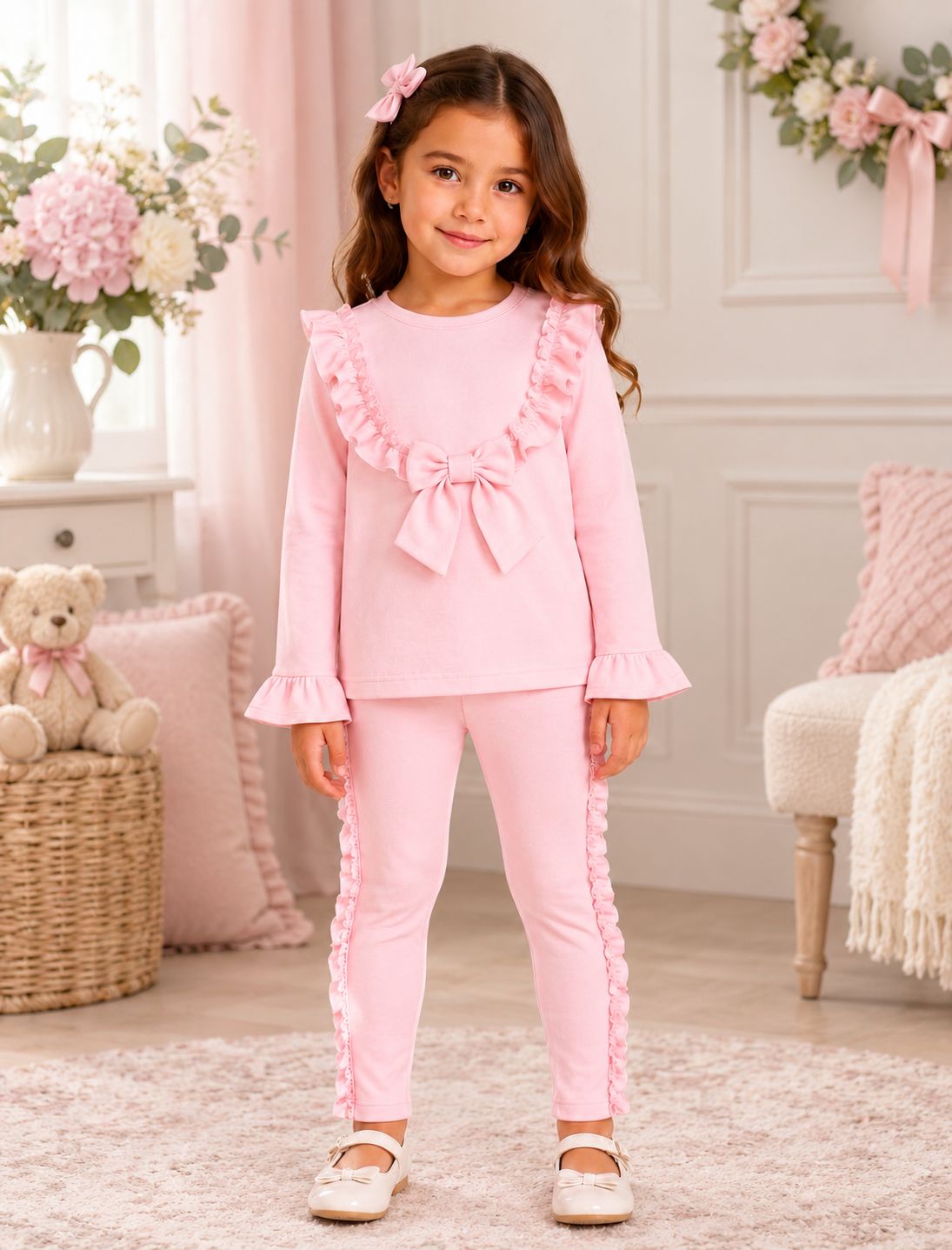 Bow Frill 2pc Outfit