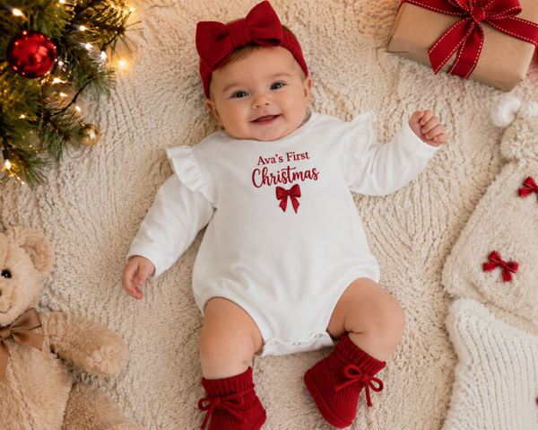Personalised 1st Christmas Set
