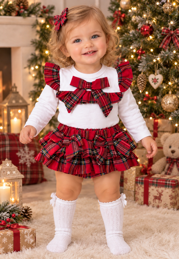 New Tartan Ruffle 2pc