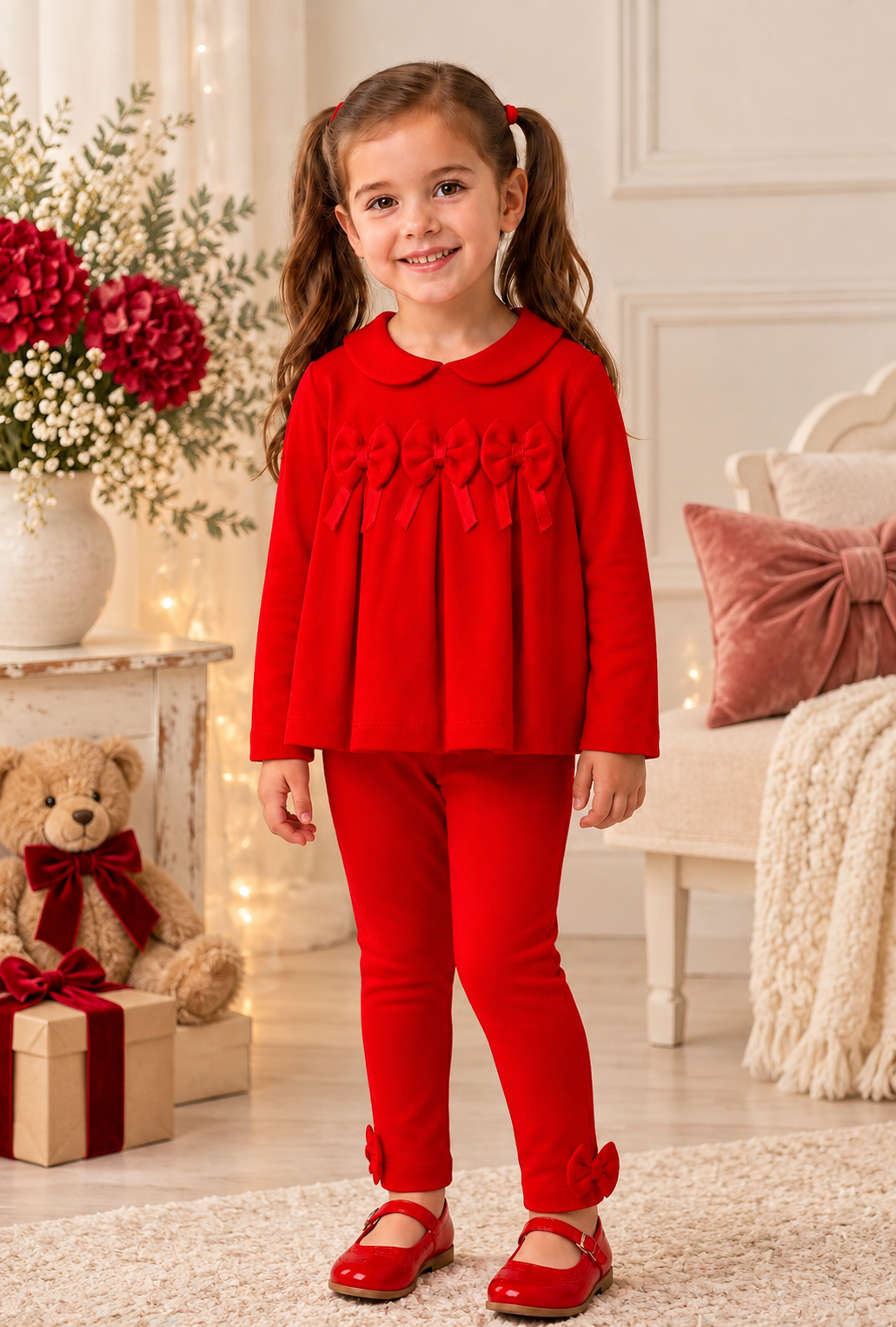 Three Bow 2pc Outfit