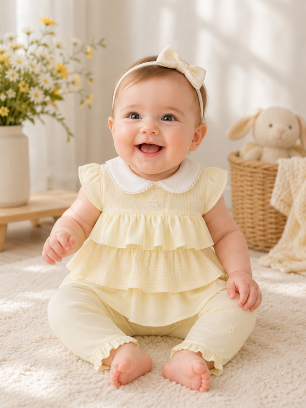 **SALE** Bluesbaby Gingham Leggings Set