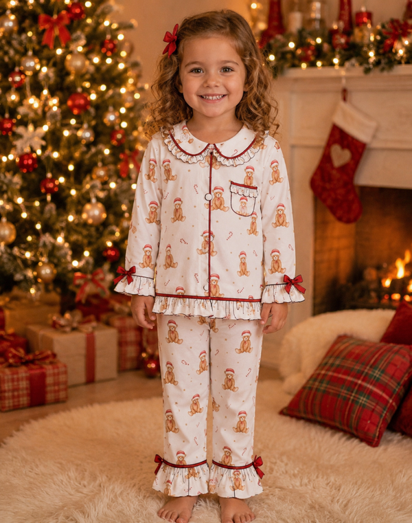 Minis Teddy Christmas Pyjamas (Preorder)