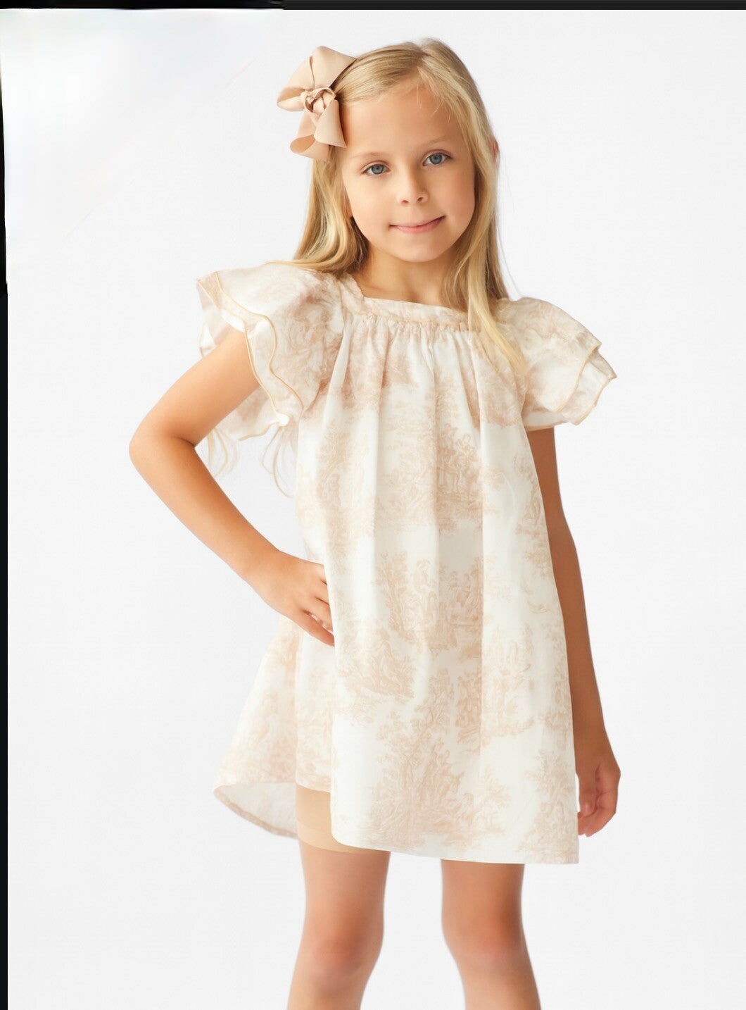 HK Lyla Beige Dress