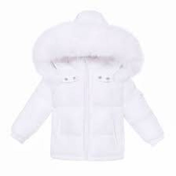 **SALE** Faux Fur Hood Coat