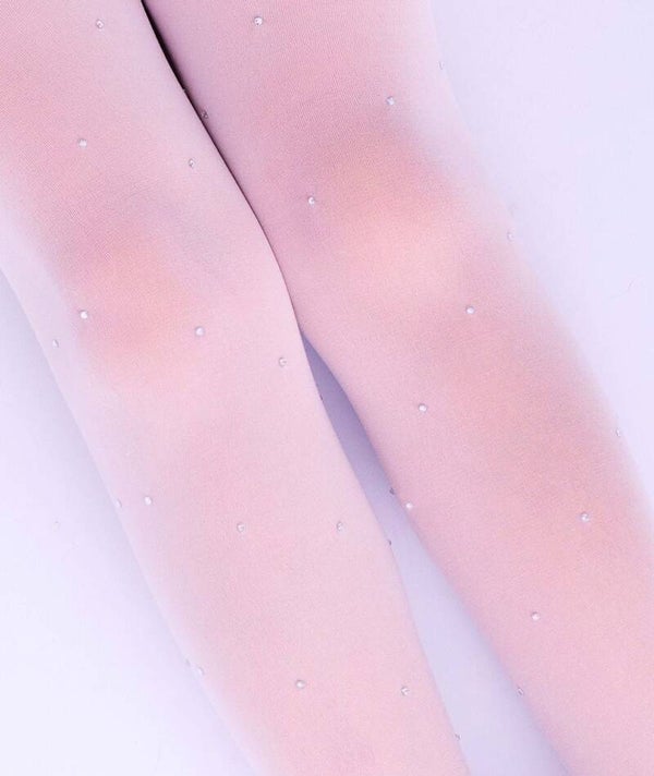 Olivia Sparkly Ivory Tights