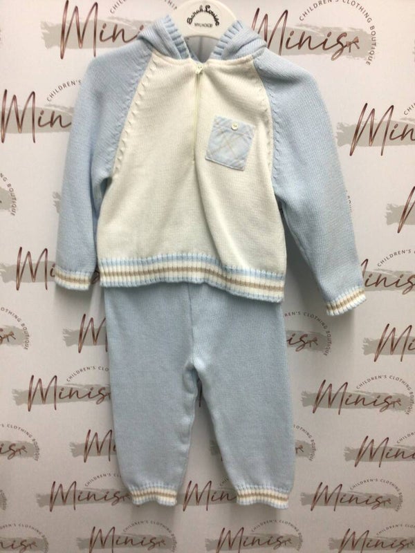 Sarah Louise Knitted Hoodie And Trousers