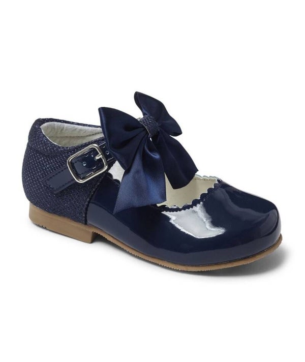 Kristy Navy Sparkle Shoes
