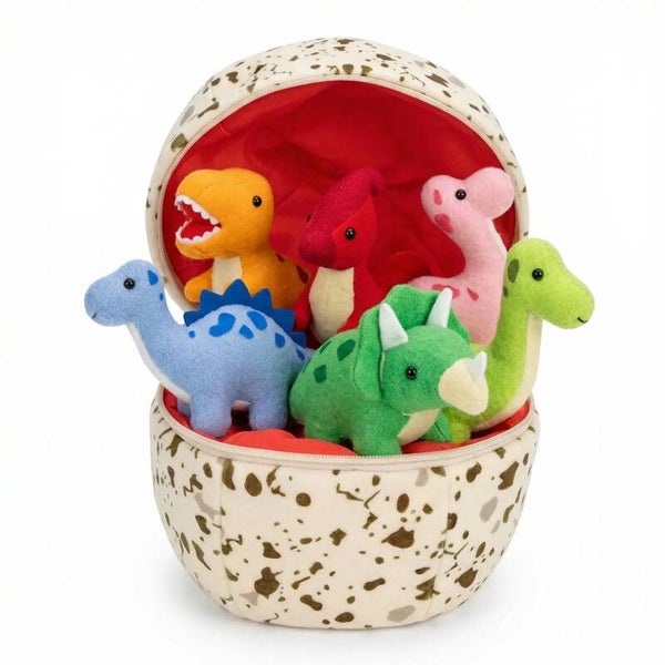 Dinosaur Plush Family set