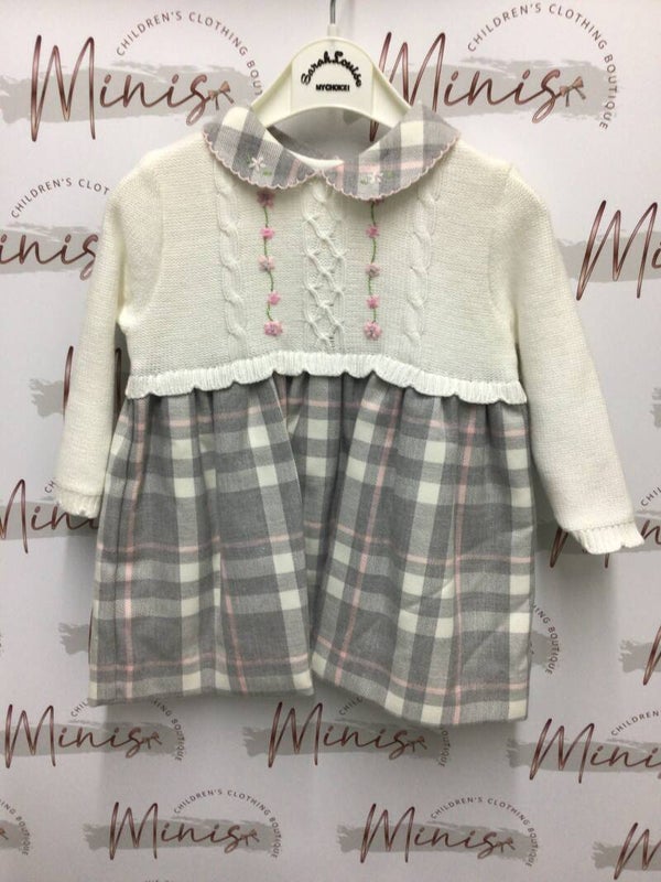 Sarah Louise Knitted Bodice Dress