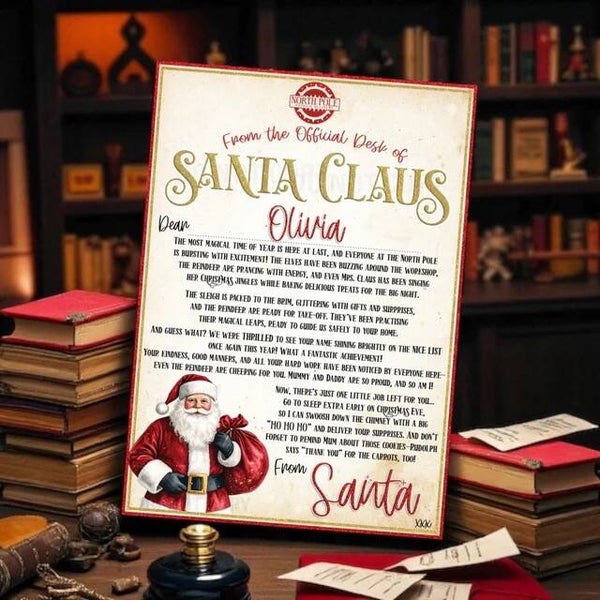 Personalised Santa Letter Family Edition