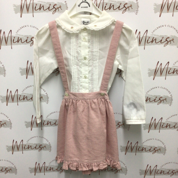 Sarah Louise Pinafore And Blouse Outfit