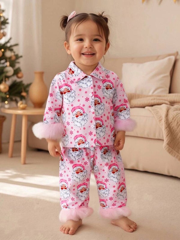 **PREORDER** Christmas Faux Fur Pyjamas