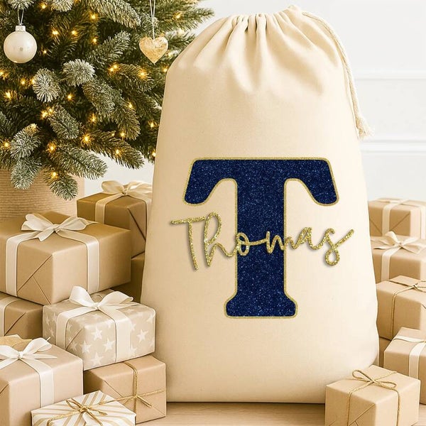 Personalised Christmas Sack - Without Bow