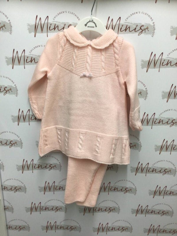 Sarah Louise Knitted Top And Trousers