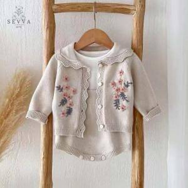 Floral Knitted 2pc