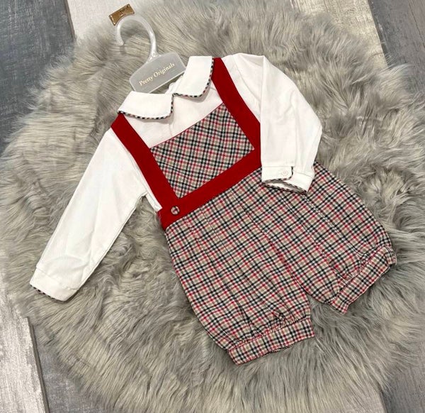 **SALE** Pretty Originals Tartan Romper