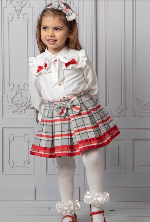 Caramelo Blouse Skirt And Headband