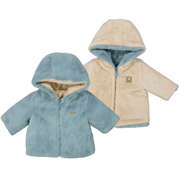 Mayoral Reversible Faux Fur Coat
