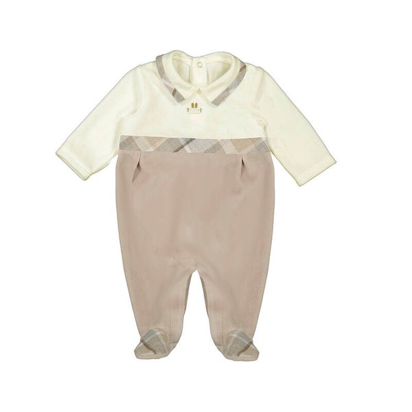 Mayoral Velour Babygro