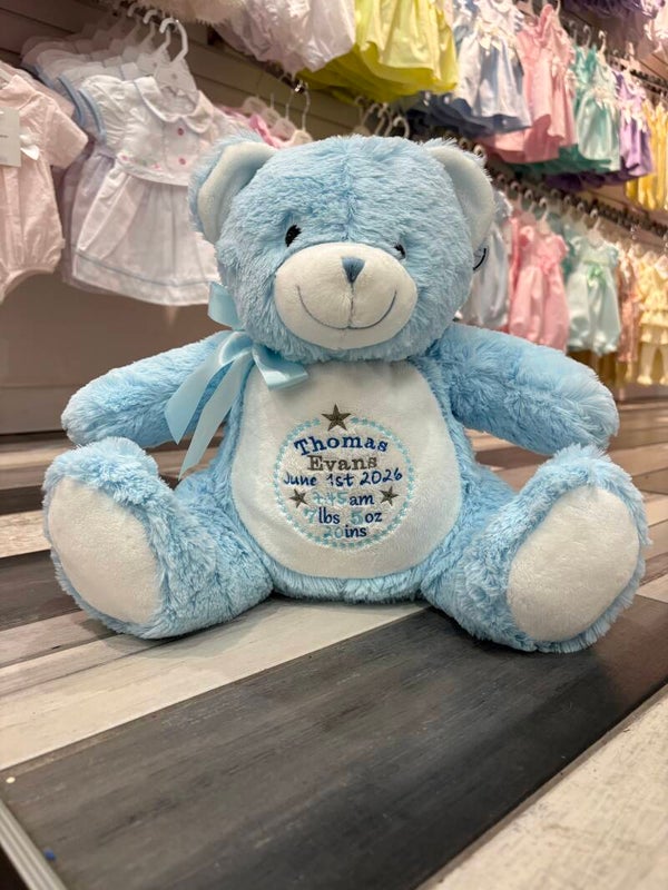 Birth Announcement Bear