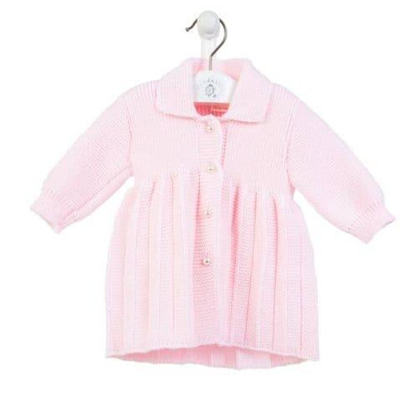 Dandelion Pleated Knitted Coat