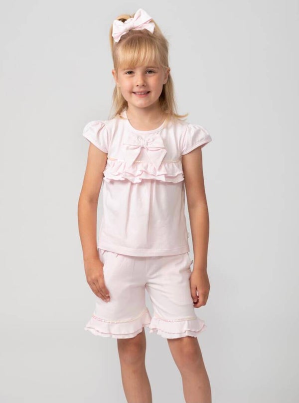 *SALE* Caramelo Kids Shorts Outfit with Matching Headband