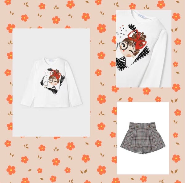 *SALE* Mayoral Skort Outfit