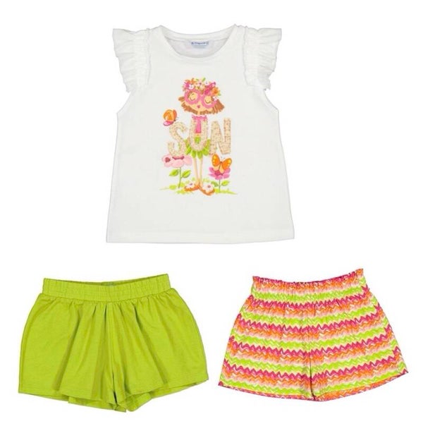 *SALE* Mayoral 3pc Shorts Set