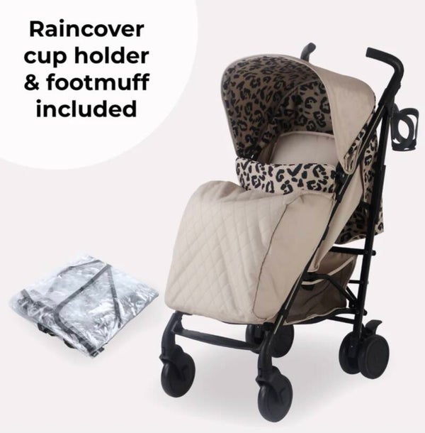 MB51 Stroller - Dani Dyer Fawn Leopard