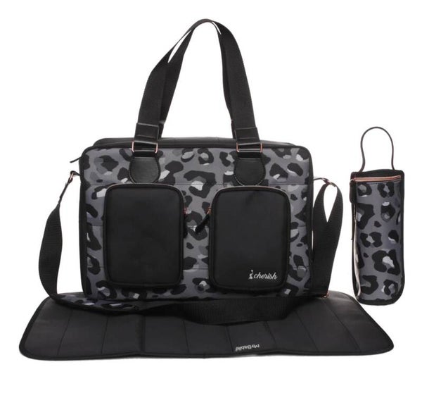 Deluxe Changing Bag (Dani Dyer Black Leopard)