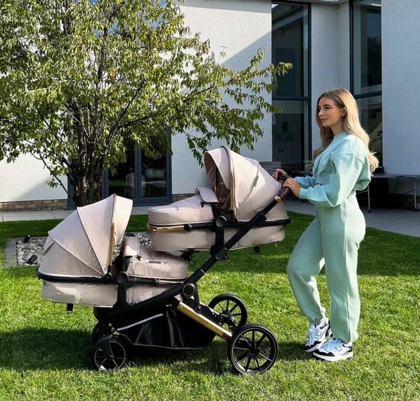 MB33 Tandem Pushchair - Dani Dyer Giraffe