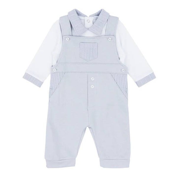 Quilted Dungarees Outfit