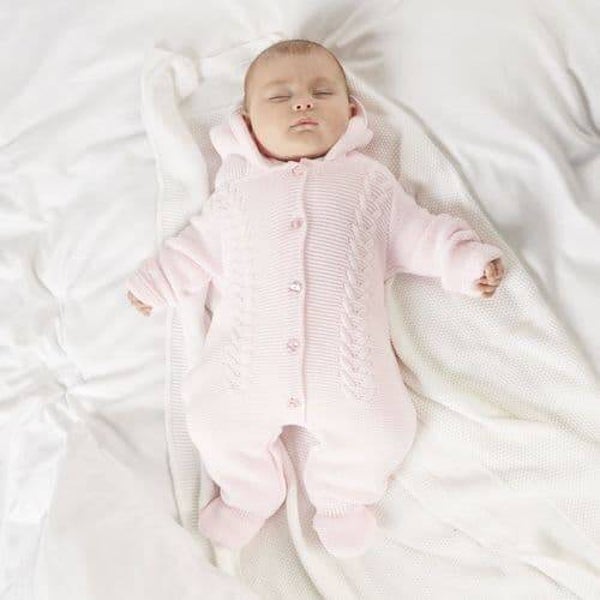 Dandelion Knitted pramsuit