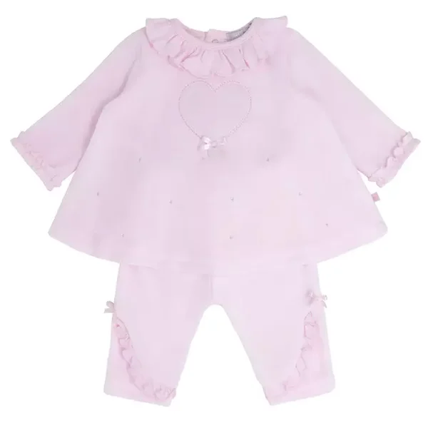 Bluesbaby Velour Heart 2pc