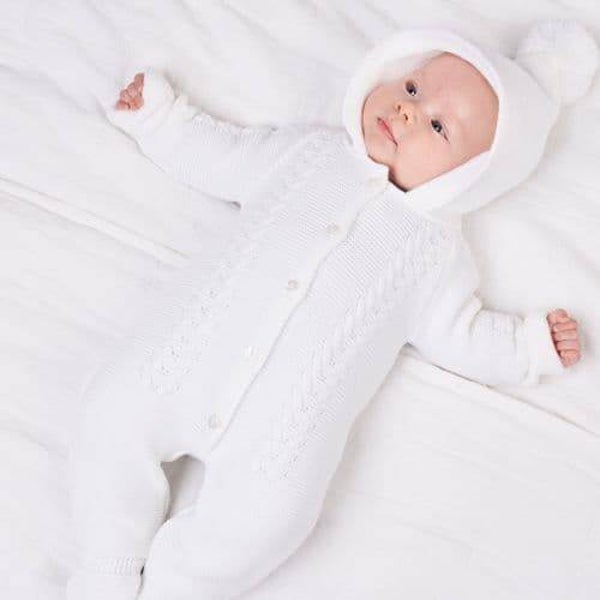 Dandelion Knitted Pramsuit