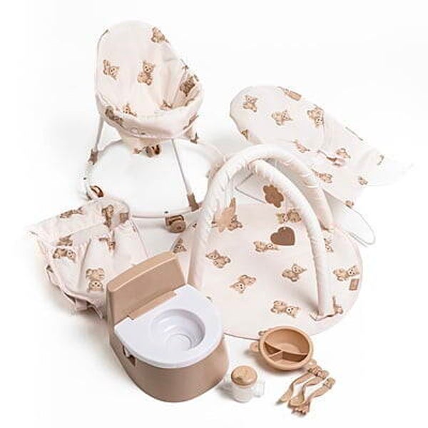 10pc Teddy Accessory Set