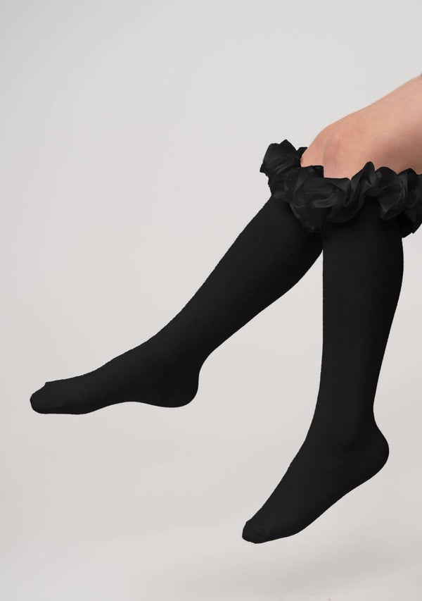**NOW IN STOCK** Ruffle Frill Knee High Socks