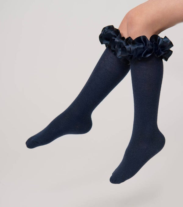 **NOW IN STOCK** Ruffle Frill Knee High Socks