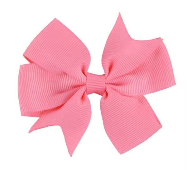 3" Pinwheel Bow Clip