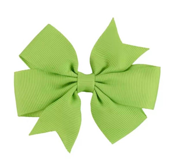 3" Pinwheel Bow Clip